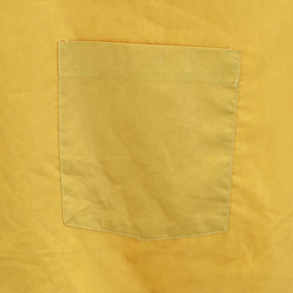 TOWNCRAFT 60s 70s Vintage PENN PREST Long Sleeve Shirt Yellow Penneys Men's Used