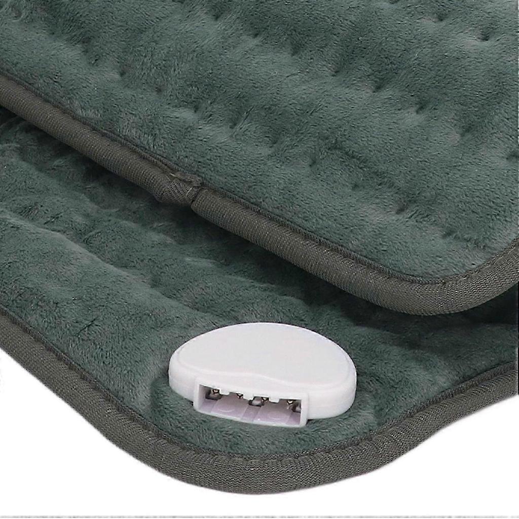 Electric Heating Pad 6 Level Temperature Adjustment Intelligent Timing Soft Warm Plush Heating Pad U