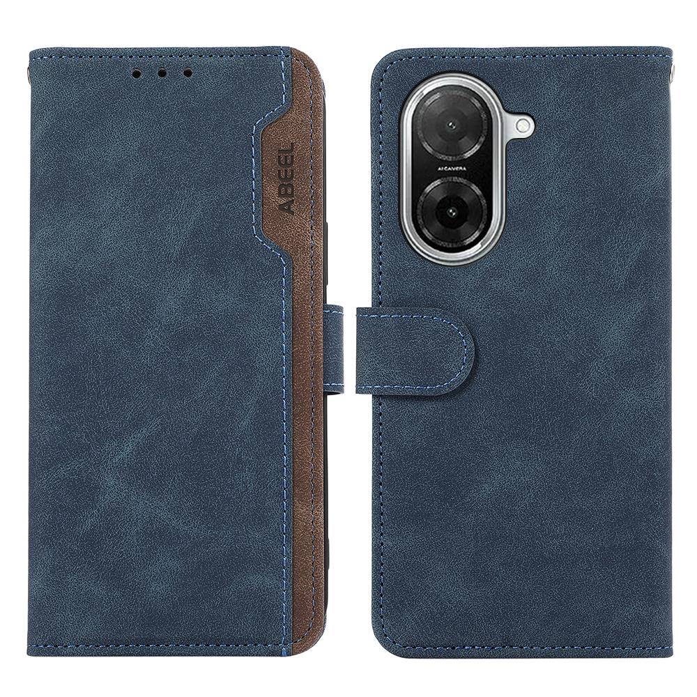 ABEEL For Xiaomi Redmi A5 4G (171.7mm)/Poco C71 4G Case Color Splicing Leather Flip Phone Cover RFID Blocking