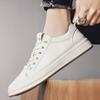 Genuine leather casual shoes for men fashion black Lace Up Outdoor Oxford Jogging Shoes Women's Skate Shoes men sneakers