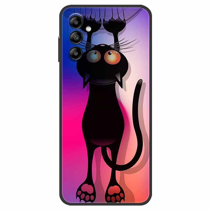 For Samsung Galaxy A35 5G Case Luxury Shockproof Soft Silicone TPU Back Cover Phone Cases For SamsungA35 Cartoon 6.6" New Coque