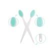 1Pc Wash Face Brush Remove Blackheads Brush Silicone Two-sided Nose Brush Exfoliating Clean Brush Tool