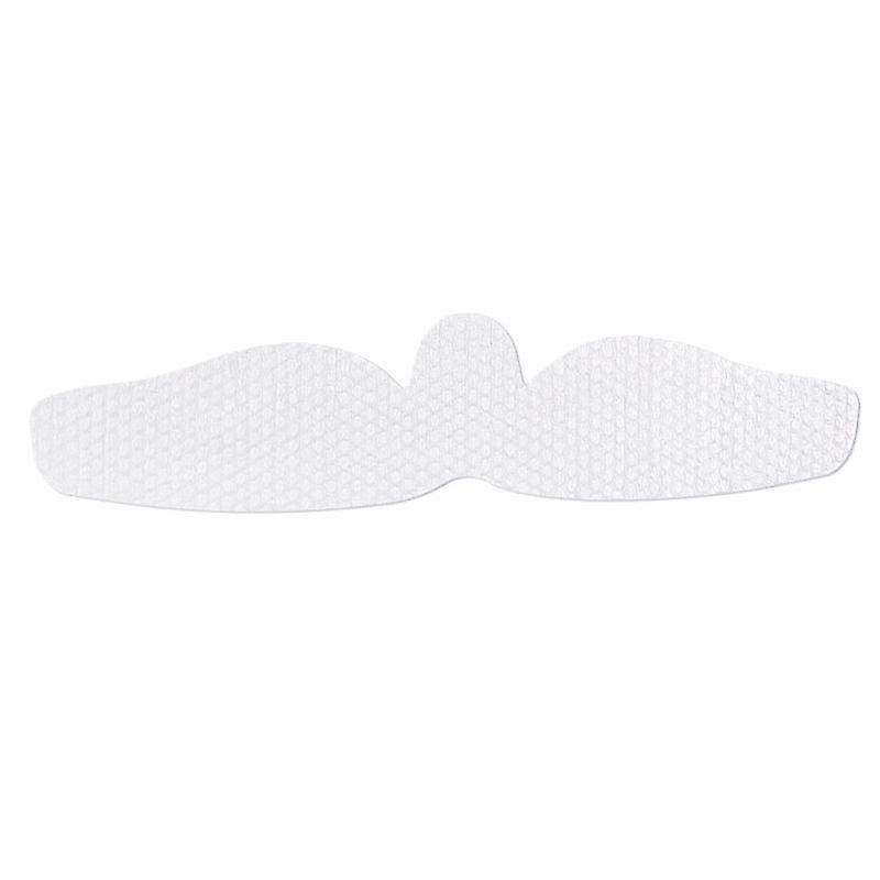 20pcs Bra Liner Sweating: Cotton Sweat Liner Under Bra Pad Breast Washable Rectangle Absorb for Women Summer Supply White