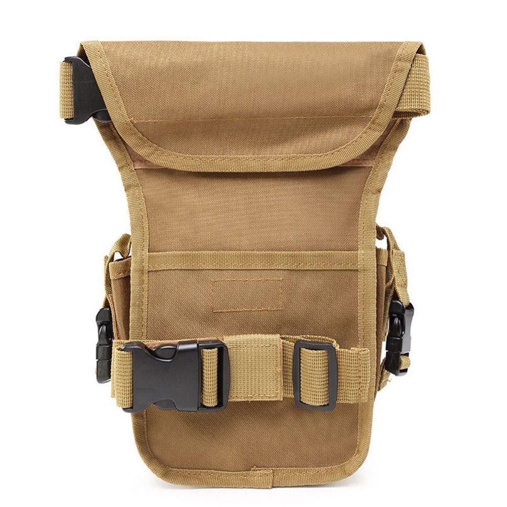 Multiple Pockets Drop Leg Bag Durable Drop Leg Belt Pouch  Outdoor Equipment Bag