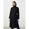 Langzi Women's French Wool Blend Double-Faced Coat