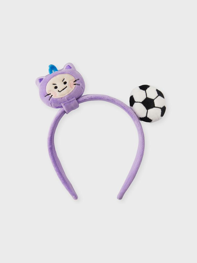 LINE FRIENDS TRUZ CHILLI Artist Doll Plush Hair Band