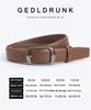 Women's Genuine Leather Belt: Stylish, Versatile Buckle, High-Grade Design for Jeans, Simple Cowhide.