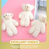 HOLIDYOYO 12-Piece Set Mini Teddy Bear Keychains, Bag Charms, Car Hanging Accessories for Women, Approx. 4.7 x 2.4 x 1.6 Inches