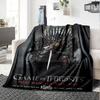 1pc Game of Thrones Flannel Blanket Soft Warm Throw for Home, Office, Travel, All-Season Cozy Bedding GiftL1177