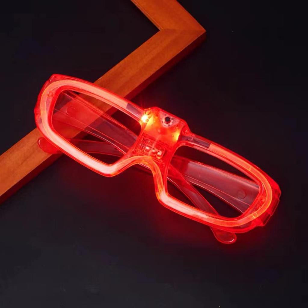 Occhiali a Lamelle Disco Illuminati - Accessori Lampeggianti per Vita Notturna Adulti