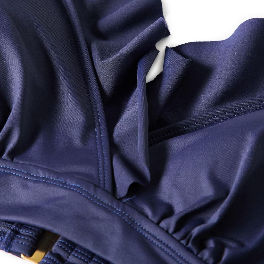 Ralph Lauren Womens/Ladies Ruffled V Neck Bikini Top