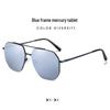 8092 New Men's Polarized Aviator Sunglasses - Large Frame, Fashionable & Trendy for Driving