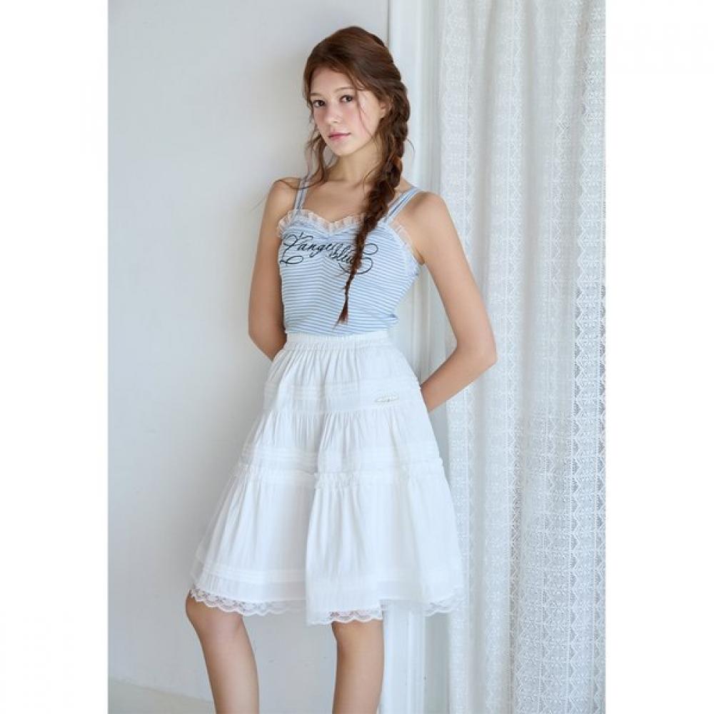 Egoist Lace Ruffle Sleeveless Es2oth08