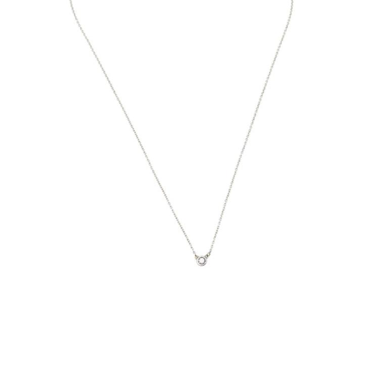 Tiffany & Cie. Collier Elsa Peretti® Design Original Diamant Argent 925 Collier Femme FF7344