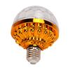 E27 Rotating Ball Light Bulb PC 6W LED RGB Party Lamp Bulb with 8.2ft Plug Wire for KTV Bar
