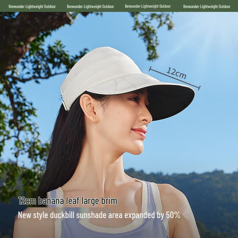 beneunder Women's UV Protection Large Brim Baseball Sun Hat BM530