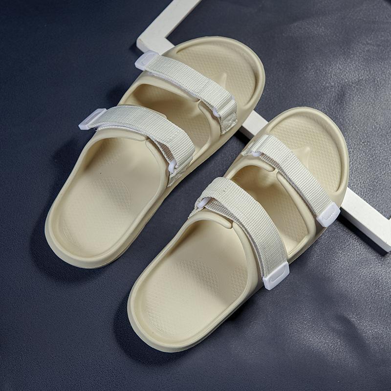 Men Slippers Trend Male Summer New Outdoor Beach Casual Soft Sole Sandals Fashion Women Indoor Home Couple Non-slip Slides