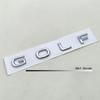 Nuovo Logo 3D ABS Cromato Nero Emblema Golf Lettere Stemma Adesivo Baule Posteriore Auto Per Golf MK7 MK7.5 MK8 Accessori Styling Auto