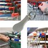 Shopping Cart Token Stainless Steel Hard Portable Key Ring Metallic Keychain For Key Hook Practical Daily Use Accessorie Cart