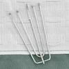 VidaXL Rideaux occultants aspect lin avec crochets 2pcs Vert 140x245cm