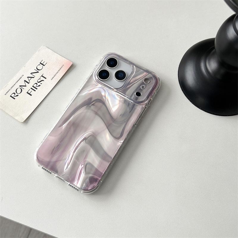 Gradient Ombre Phone Case for iPhone 17Pro/16/15/14/13 - Simple Satin Texture, Drop-Proof Design