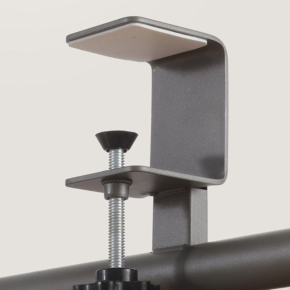 Clamp on Desk Side Hook Carbon Steel Desk Side Handbag Rack Desk Edge Hook  Home Office