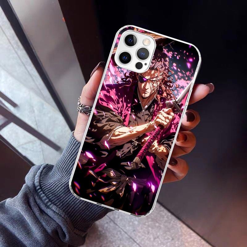 Bleach Kyoraku Shunsui Phone Case For iPhone 17 Air 16 15 Pro Max 14 Plus 13 Mini 12 11 Cover 7 8 SE Silicone Shell Print Fundas
