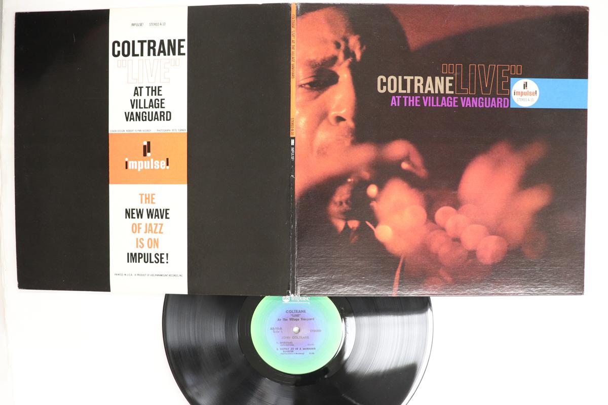 LP Record JOHN COLTRANE Live At Village Vanguard AS10 MPULSE 1972 US Jazz Used
