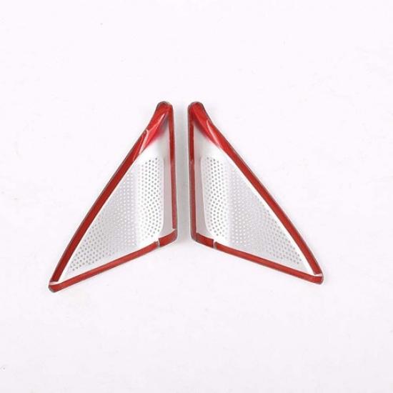 For Land Rover Range Rover Velar Car Door Speaker Frame Cover Trim Kit 2017-