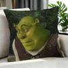 Movie Shrek Cushion Cover Cushion Cover Set 4Pcs 50X50 45X45 40X40 Pillowcase Decorative Sofa Home Decor