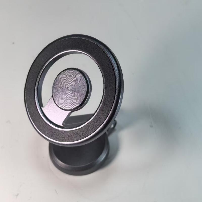 Foldable Magnetic Car Phone Holder with Strong Magnets 360 Degree Adjustable Mobile Phone Bracket for Automotives