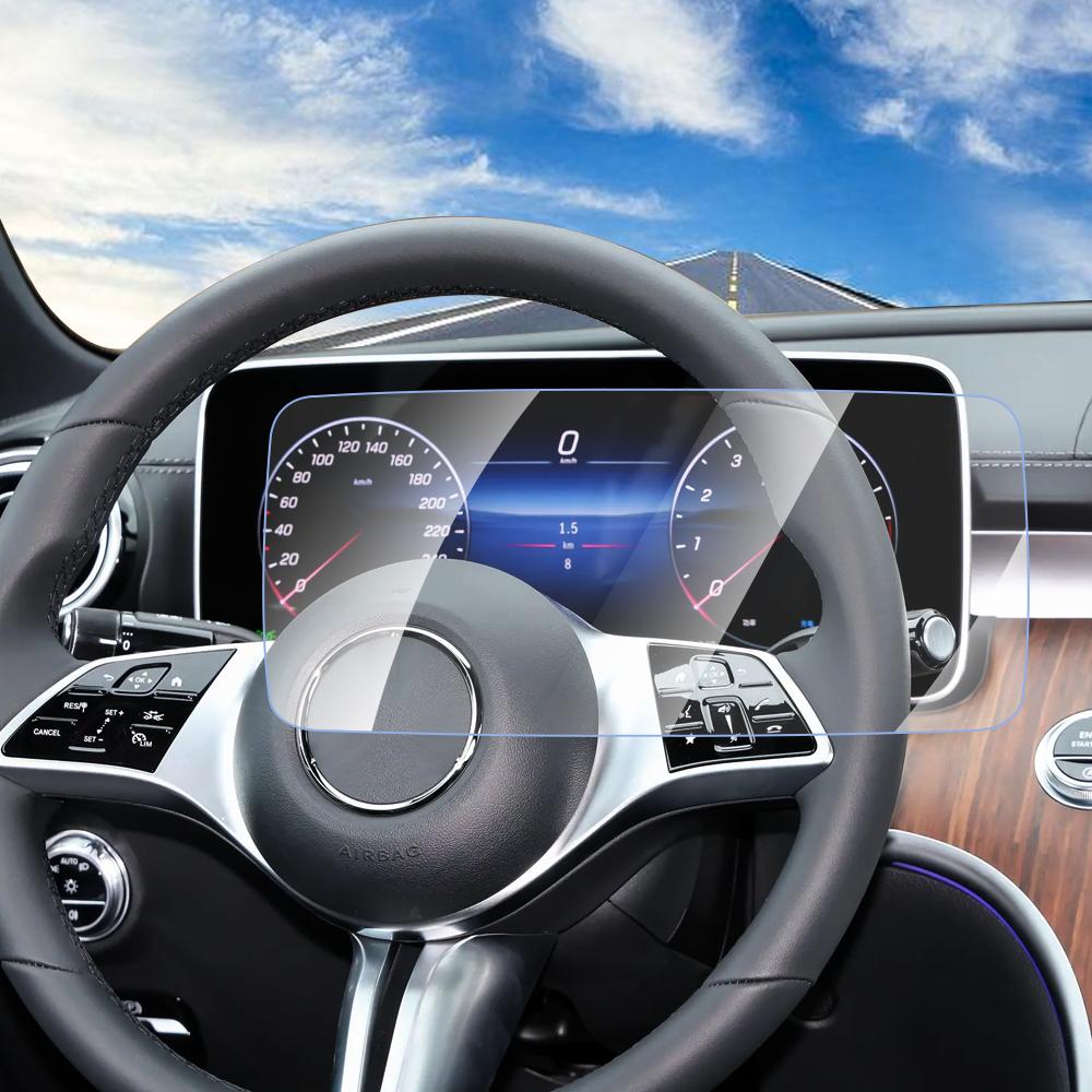 Für Mercedes Benz GLC Klasse 250 300 X253 C253 2020 2025 Navigationsfolie LCD-Bildschirm Gehärtetes Glas Membran 10,25 Zoll Zubehör