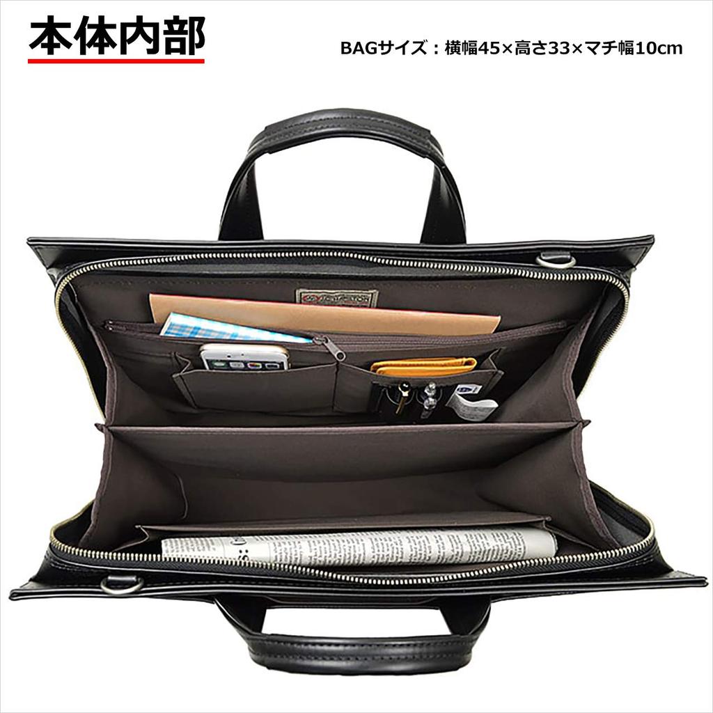 Business Bag for Large Opening Highly Durable Compatible with B4 Made In Produced In Toyooka Shin Set of 2 Cable Bands Tm0161 Men, Type,