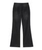 MILLO WOMEN Curved Flare Jeans [Black]