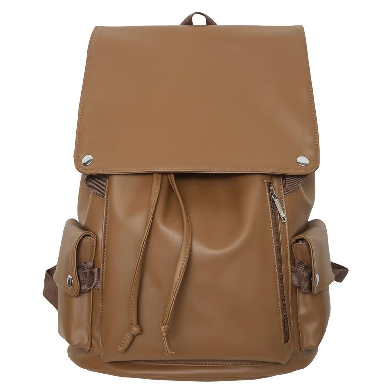 Travel backpack women's computer backpack retro British men's new casual college bag