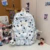 Schoolbag schoolbag junior high school girls high school students 1011 new high value large capacity college students backpack men travel bag