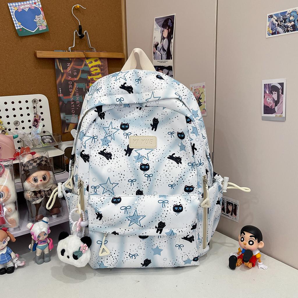 Schoolbag schoolbag junior high school girls high school students 1011 new high value large capacity college students backpack men travel bag