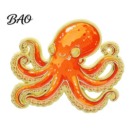 Spilla Animali Marini Cartone Animato Mare Metallo, Delfino Balena Cavalluccio Marino Polpo Smalto Distintivo Spilla Pin, Cappelli Borse Sciarpe Vestiti Accessorio Decorativo