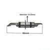 4pcs Wheel V3D Alignment System Clamp Reversible Rim Claw Kit Diameter 14.35MM