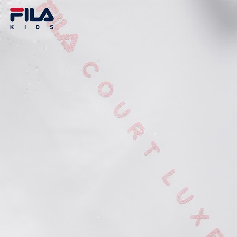 FILA Girls' Knit Short Sleeve Polo Shirt