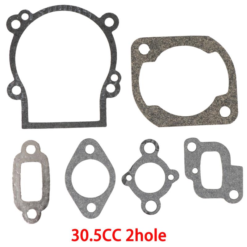 2/4 Points Set Gasket For 23Cc 26Cc 29Cc 30.5Cc 32Cc 36Cc 45Cc Engine For 1/5 Km Rovan Gtb Fg Ddt Mcd Fid Racing Parts
