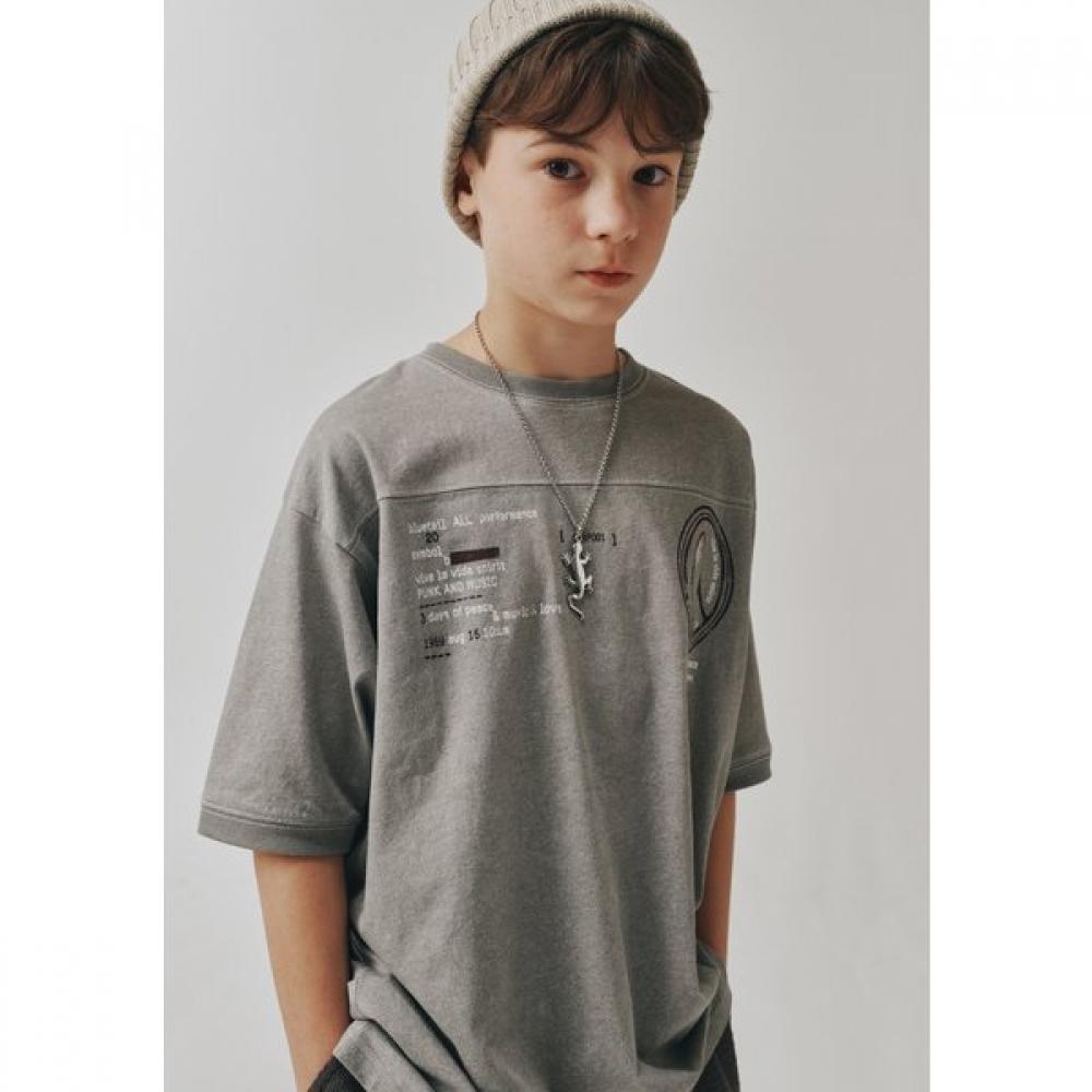 BlueTail Gray Crew T shirT azb3Ts04gy 150