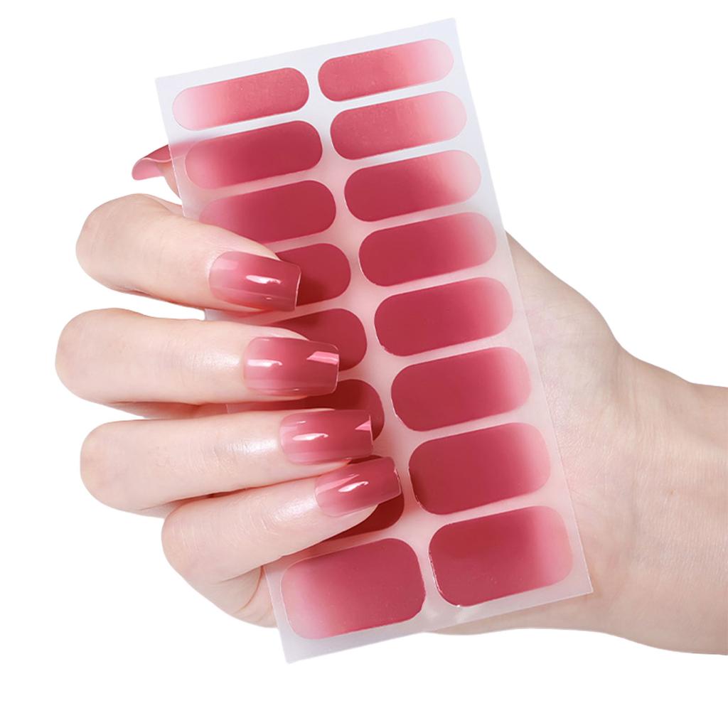 Cats Eye Nails Polish Strips Nail Art Stickers Glittering Gels Nail Strips Gels Nail Wraps Nail Art Decoration