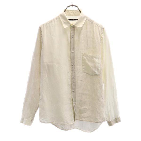 

Mach Go Go Long sleeve linen shirt S Beige Men s Used