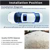 5M 25mm Car Windshield Sunroof Triangular Window Seal Strip Trim Sound-Insulated