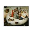 Classical Funny Oil Painting Poster The Concert In an Egg Prints Hieronymus Bosch Canvas Painting Kitchen Dinning Room Decor