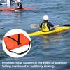 Boat Throwable Flotation Device High Buoyancy Boat Throw Cushion with Strap Swimming Rescue Throwable Flotation Cushion