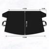 Car Windshield Cover Snow Ice Frost Protector Sun Shade Snow Cover Winter Windproof Front Windshield Protector Universal Fit for SUV Sedan
