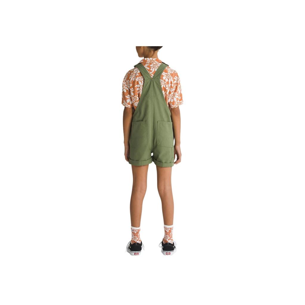 Vans Groundwork Woven Casual Overalls Kids Overalls Green VN000G8WAMB