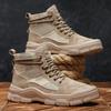 Camouflage as tactical army training boots security non-slip desert boots tooling Martin boots outdoor hiking men's shoes